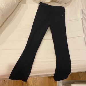 rag & bone flare high waisted jeans